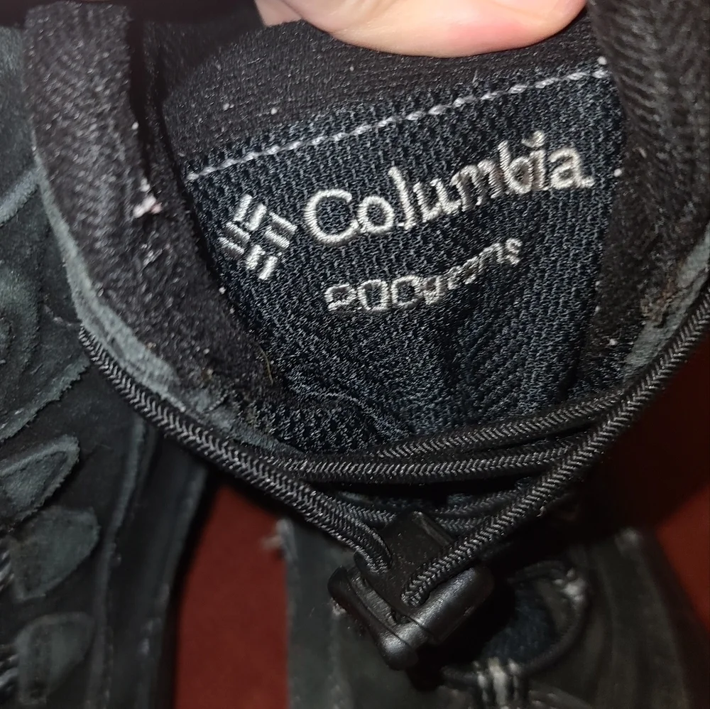 𝅺COLUMBIA Bugaboot Omni Kids Shoes Boots Waterproof Black Size 4